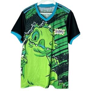 Nickelodeon Rugrats Reptar Soccer Jersey Green Small